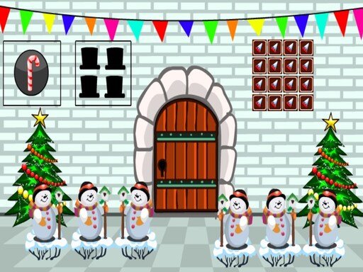 Snowman House Escape Odyssey Land