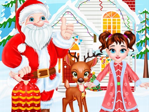 Baby Taylor Christmas Reindeer Fun Race Land