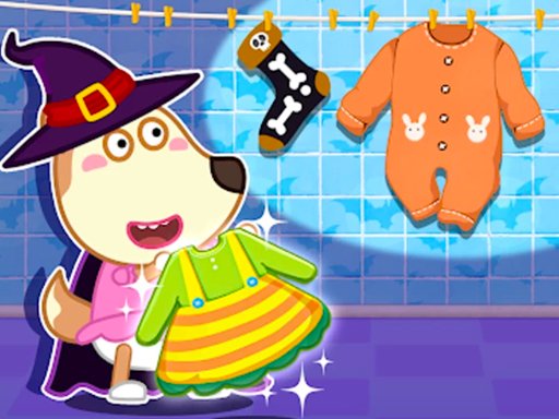 Kids Cleanup Yard Jump