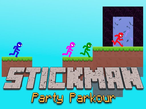 Stickman Party Parkour Legends Island