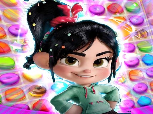 Vanellope Von Schweetz Match 3 Puzzle Arena Quest