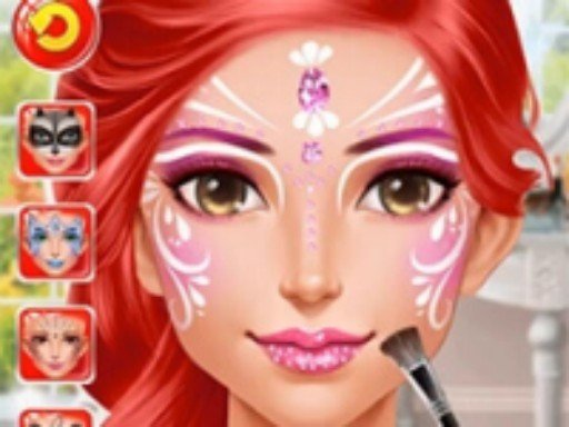 Face Paint Party  Girls Makeover Salon Land Fun