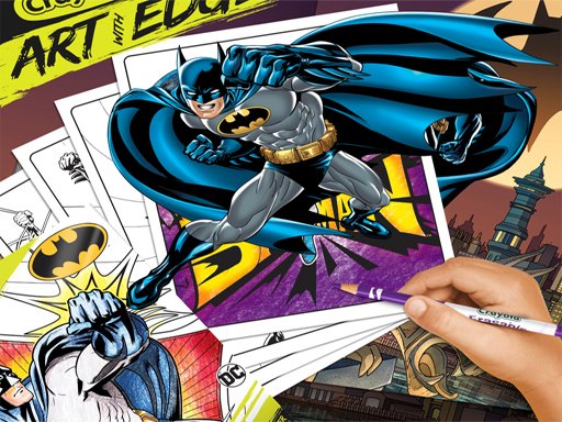 Coloring Book for Batman Mode Adventure