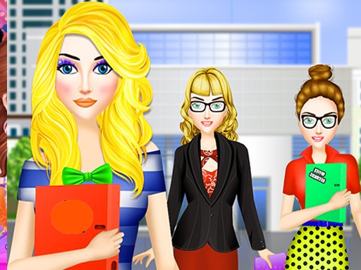  Office Dress Up Fashion Makeover Girl Dress up Race
