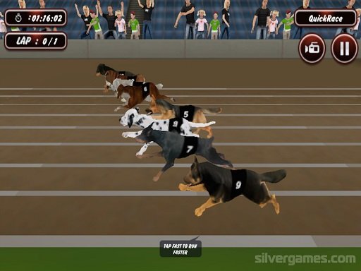 Crazy Dog Racing Simulator Games 3D World