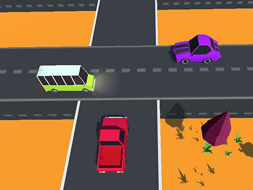 Highway Cross Traffic Racing Arena