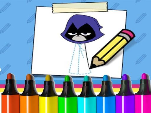 Teen Titans Go! How to Draw Raven Odyssey Dash
