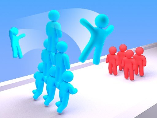Crowd Stack Race 3D Challenge Quest