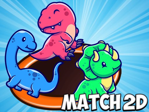 Match 2D Dinosaurs Quest