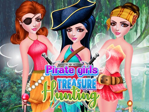  Pirate Girls Treasure Hunting Mission