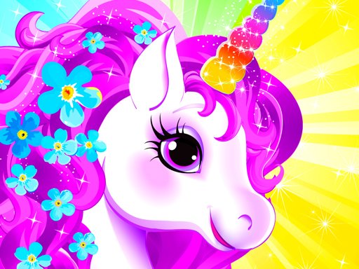 Unicorn Dress Up Game for Girl Land