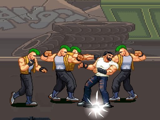 Gang Street Fighting 2D Land Mission