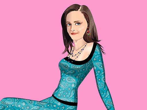Alexis Bledel Dress up Challenge Arena