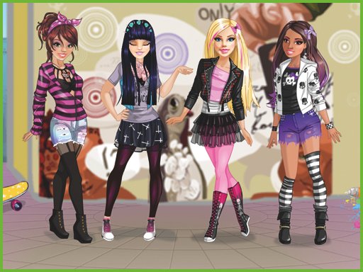 Bonnie Rocker Chick   Dress Up Game Escape