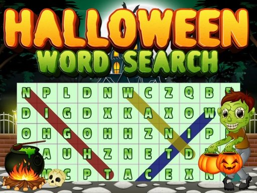 Halloween Words Search Story
