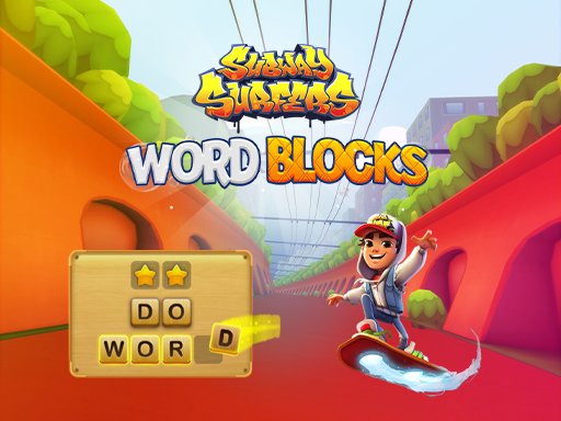  Subway Surfers Word Blocks Race