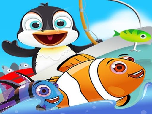 Fish Games For Kids |Trawling Penguin Games online Run