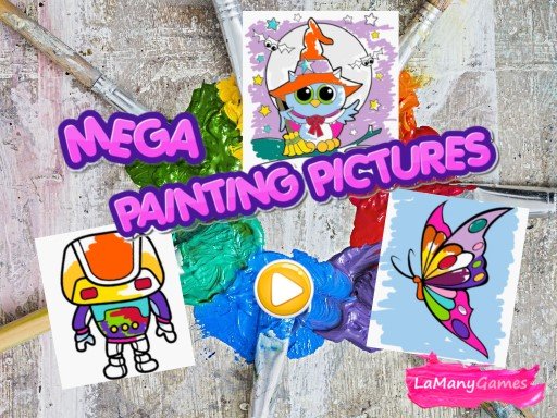 MEGA PAINTING PICTURES Land Challenge