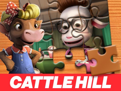Christmas at Cattle Hill Jigsaw Puzzle Mode