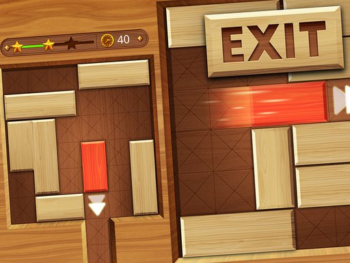  EXIT  unblock red wood block Quest Race