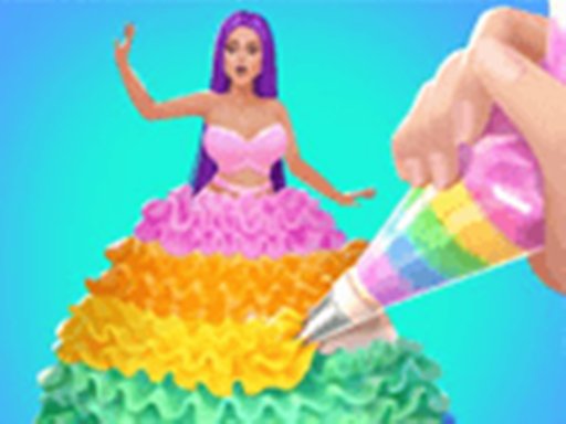  Icing On Doll Cake  Creative Bakery Land