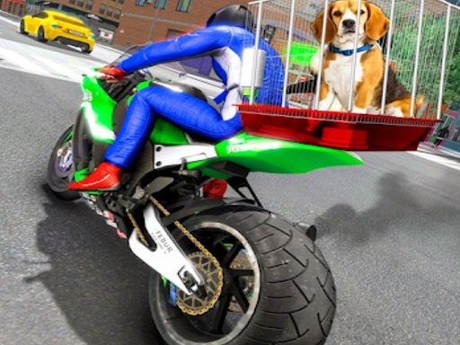 Motorcycle Pet Delivery Island Challenge