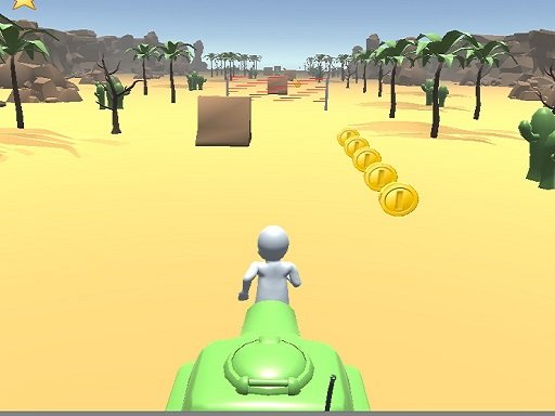3D Desert Parkour Race Jump