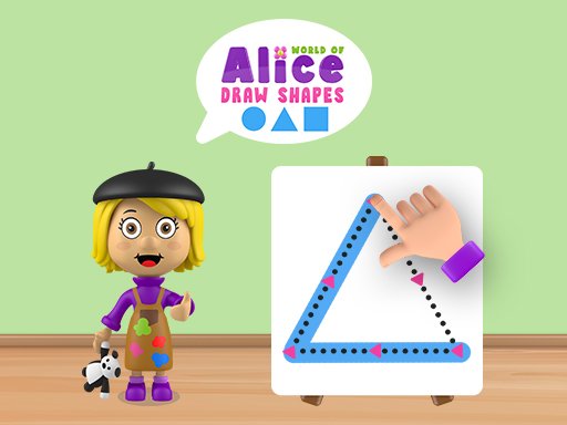 World of Alice   Draw Shapes Quest
