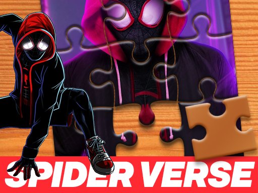 SpiderMan Across the SpiderVerse Jigsaw Puzzle Fun