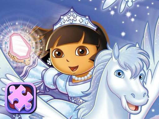 Dora Winter Holiday Puzzles World Legends