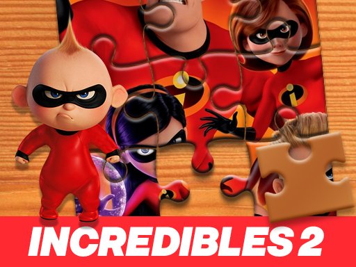 Incredibles Jigsaw Puzzle World Race