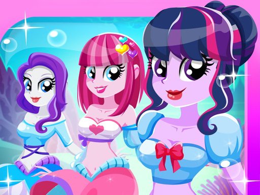 My Little Pony Equestria Girls dress up Battle Quest