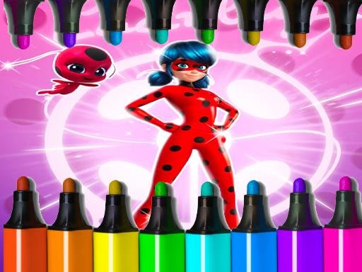  Miraculous Ladybug Coloring Game Escape