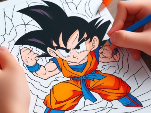  Anime Coloring Book Legends