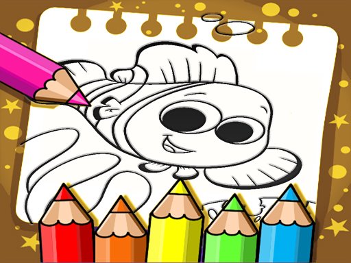 Finding Nemo Color Book Mission Arena