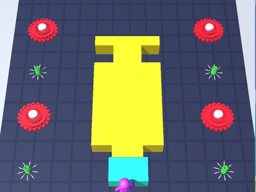 Color Cubes Saw 3D Adventure