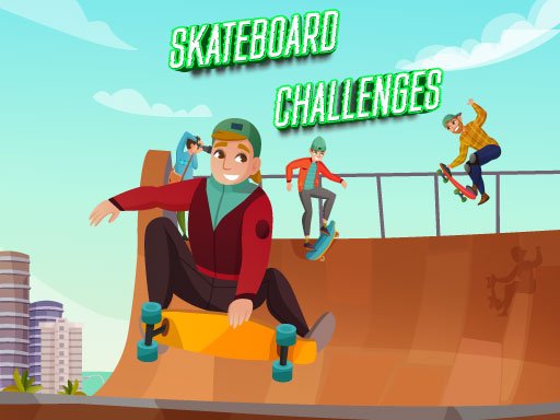 Skateboard Challenges Legends Race