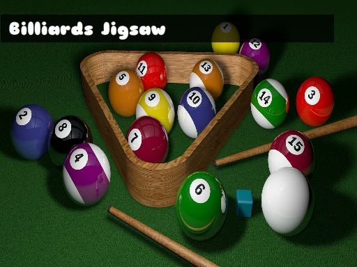 Billiards Jigsaw Run