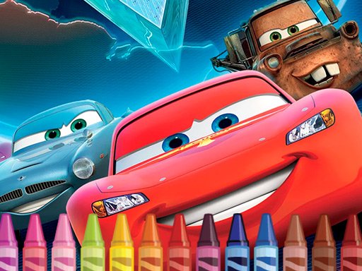 McQueen Cars Coloring Arena