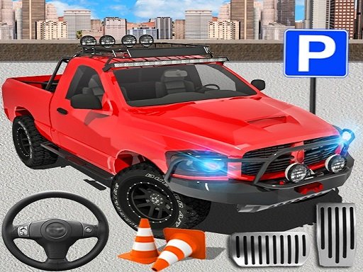 SUV Car City Parking Simulator Jump