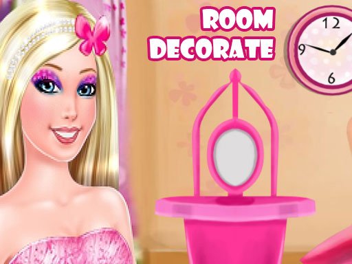 Barbie Room Decorate Legends Mission