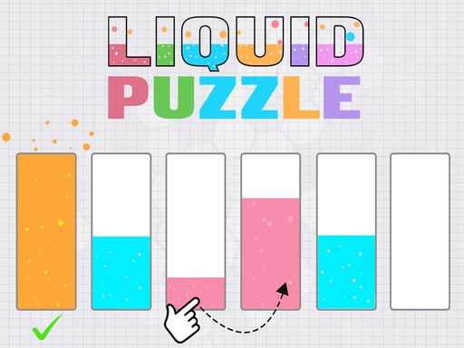 Liquid puzzle  sort the color Jump