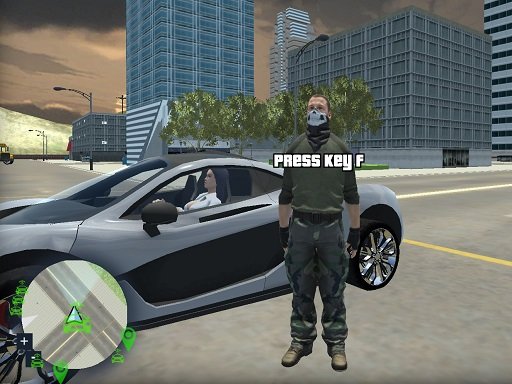 Gangster Vegas driving simulator online Jump