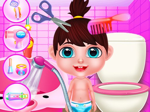Baby Girl Daily Care Fun Saga