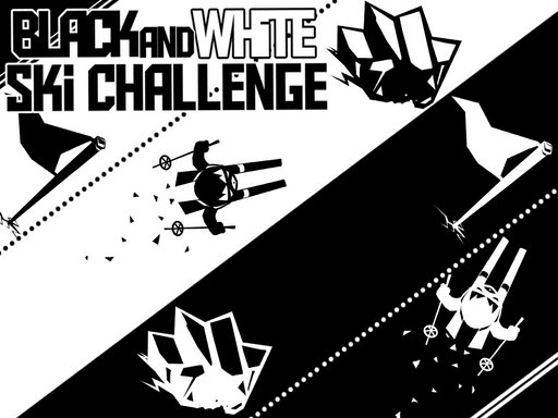  Black and white ski challenge Adventure Challenge