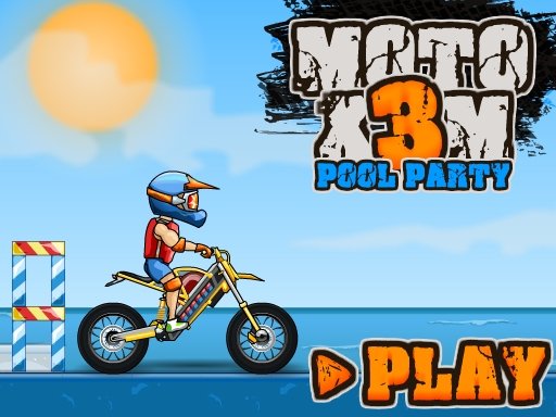 Moto X3M Pool Party Fun