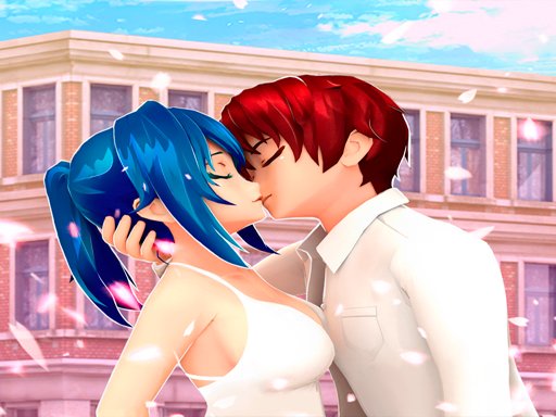 Anime High School Couple Makeover Challenge Island