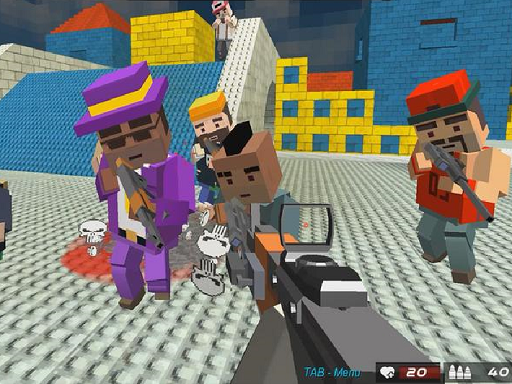 Blocky Gangster Warfare 2022 Fun Odyssey